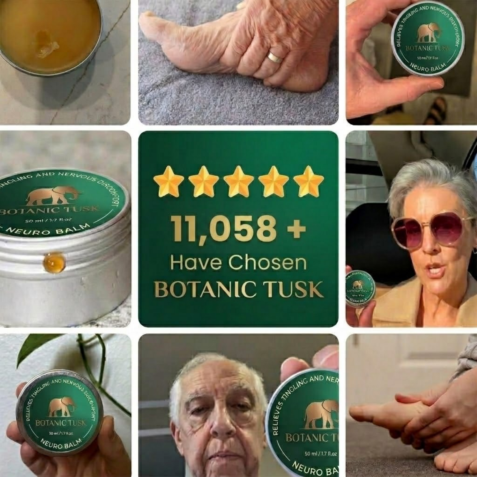 Botanic Tusk™ NeuroBalm • Silence the nerve fire